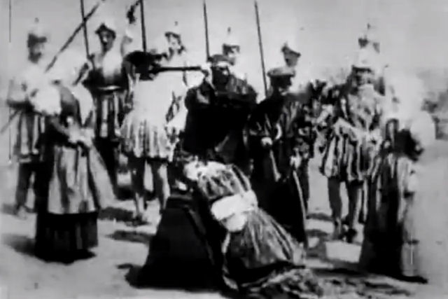 O primeiro curta-metragem de terror do mundo: 'A Execução de Mary, Rainha da Escócia', de 1895