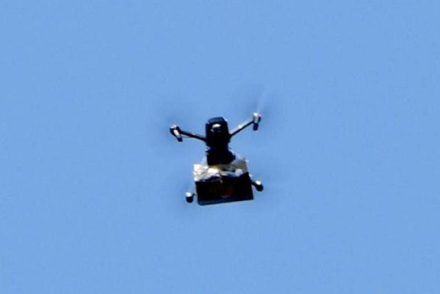 Drone fez 'chover maconha' em Israel