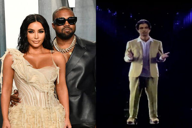 Kanye West 'ressuscita' seu sogro para dar mensagem a Kim Kardashian