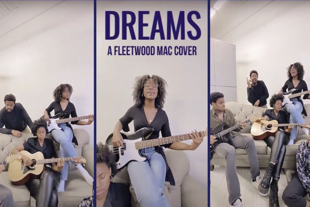 Talentosa banda de irmãos apresenta um cover calmante de 'Dreams', do Fleetwood Mac