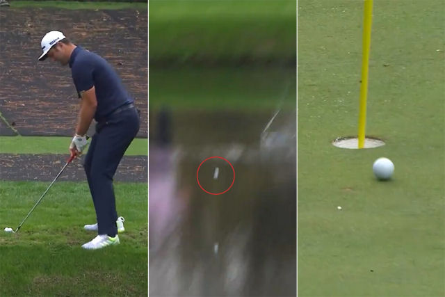 Se você não gosta de golfe, este impressionante 'hole in one' te fará mudar de opinião