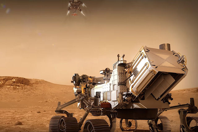 Sete minutos de ansiedade: assim é a manobra de aterrissagem do rover Perseverance em Marte