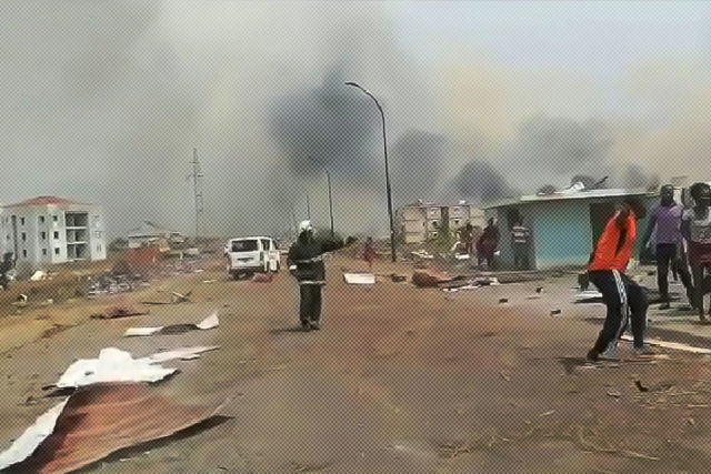 Múltiplas e fortes explosões são registradas na cidade de Bata, Guiné Equatorial