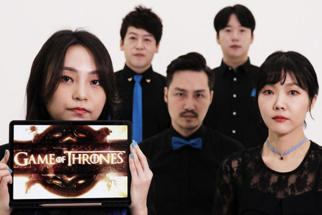 Grupo sul-coreano agora apresenta o tema de Game of Thrones a cappella