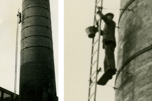 Nervos de aço: os profissionais que escalavam prédios altos para fazer manutenção