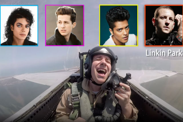Youtuber imita 34 vozes conhecidas enquanto voa em um Super Hornet