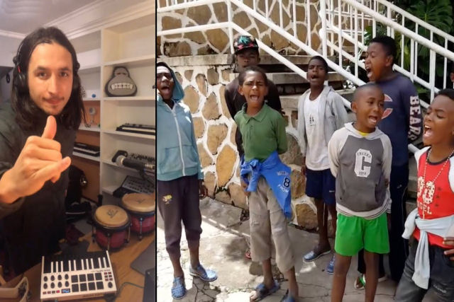 Youtuber colabora de forma perfeita com coral de meninos malgaxes