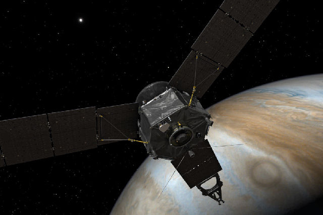 Veja o sobrevoo da sonda Juno por Ganimedes e Júpiter