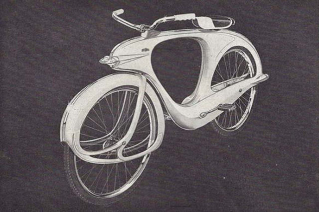 A Spacelander pretendia ser a bicicleta do futuro entre os anos 40 e 60