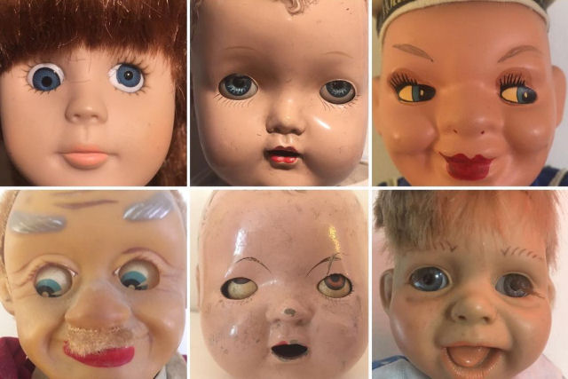 Casal de americanos cria uma agência de adoção de bonecas assombradas
