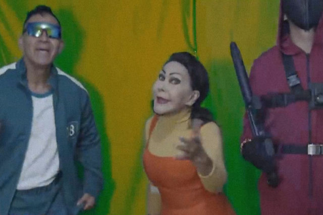 Cantora peruana apresenta seu novo videoclipe inspirado na série 'Squid Game'