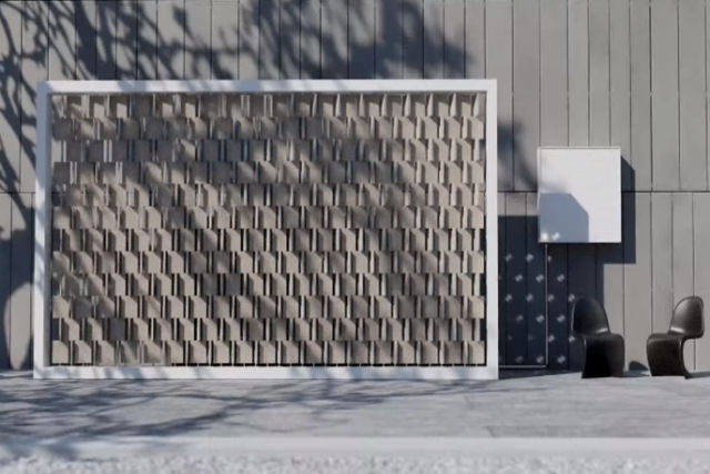 Esta parede engenhosa poderia ajudar na demanda de energia elétrica