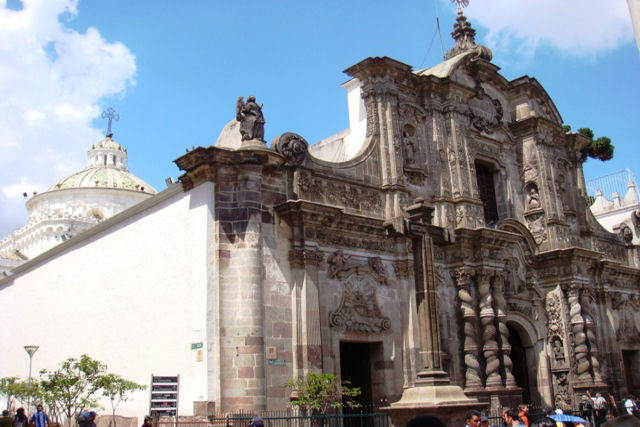 As igrejas barrocas douradas de Quito, Equador