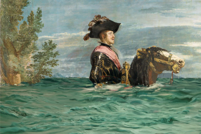 Museu do Prado altera 4 obras-primas para ilustrar o impacto das mudanças climáticas
