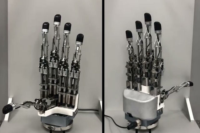 Esta mão robótica parece sacada de Terminator, mas é real e funcional