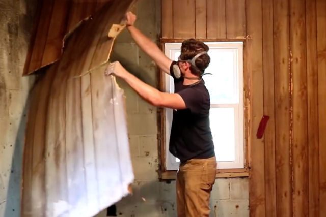 O satisfatório time-lapse da renovação de uma casa em ruínas