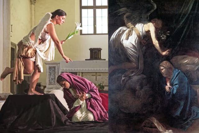 Pinturas Vivas: os quadros de Caravaggio ao vivo
