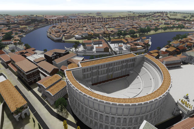 A espetacular recriação da Roma antiga em 3D