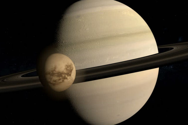 Viagem das Luas de Júpiter e Saturno