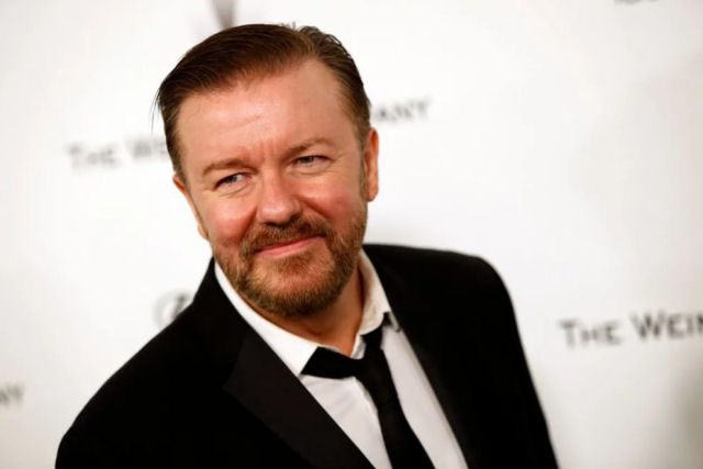 Ricky Gervais caoou nas redes sociais como seria se ele tivesse apresentado o Oscar