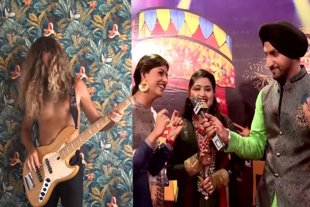 Guitarrista adiciona trilha sonora do Red Hot Chili Peppers a irmãs cantando música de Bollywood