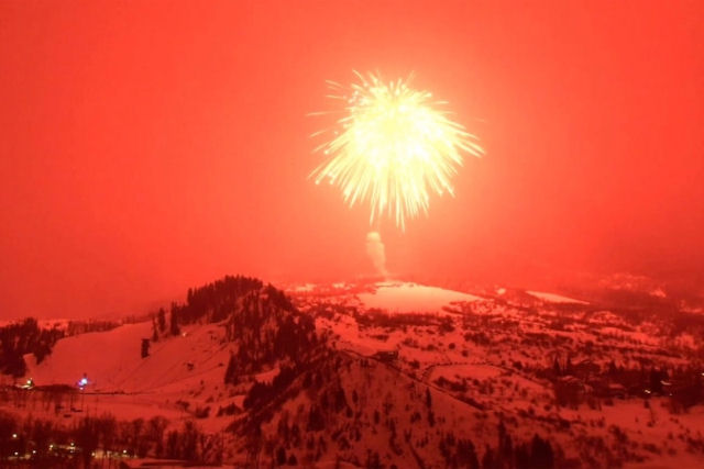 O incrível vídeo do maior fogo de artifício do mundo