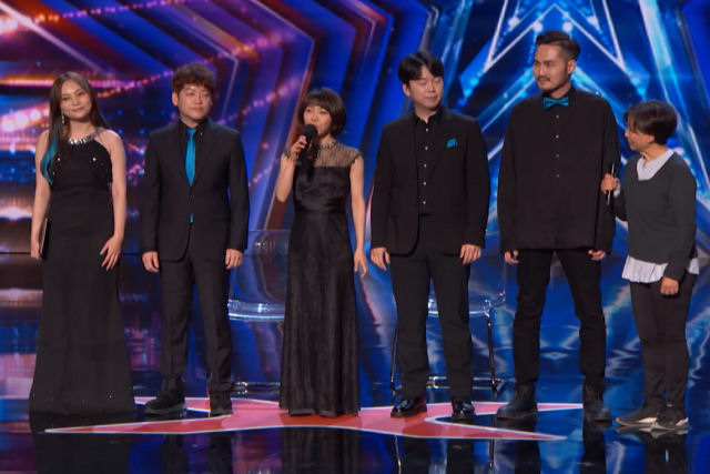 Grupo a cappella Maytree surpreende os jurados com músicas-tema de TV no Got Talent