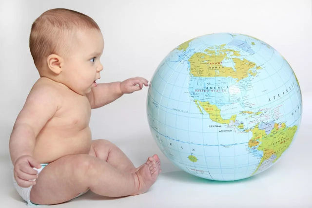 Mapa mostra onde nascerão os próximos 1.000 bebês do mundo