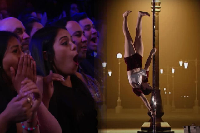 Danarina de pole dance surpreende jurados do Got Talent com rotina visualmente impressionante