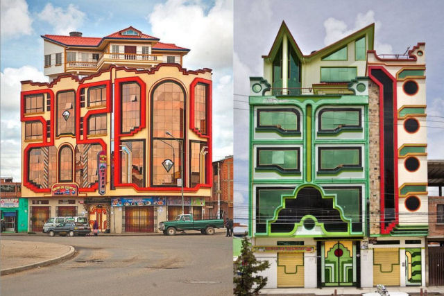 A arquitetura colorida de El Alto, a cidade que mais cresce na Bolvia