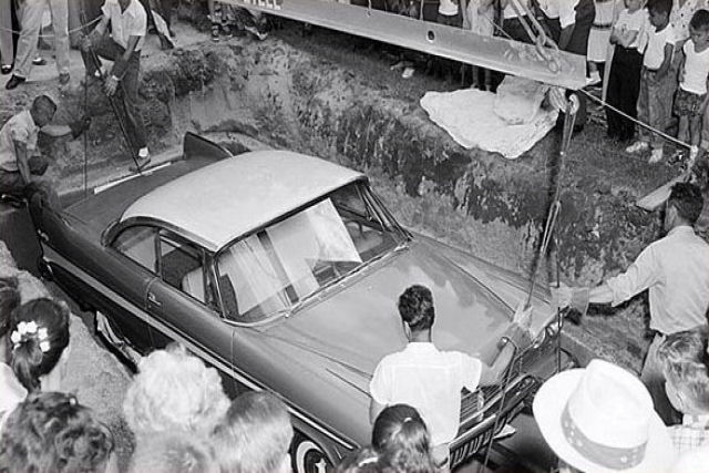 O Plymouth Belvedere de 1957 que ficou enterrado por 50 anos