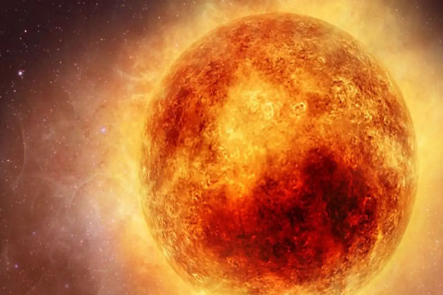 Novos dados sugerem que a estrela Betelgeuse está 'prestes' a explodir
