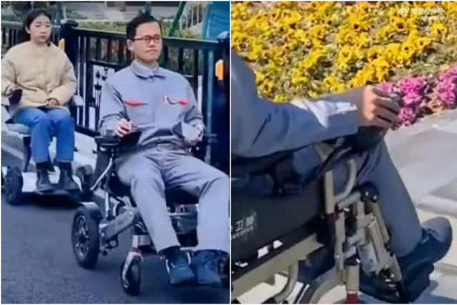 A venda de cadeiras de rodas eltricas disparou na China