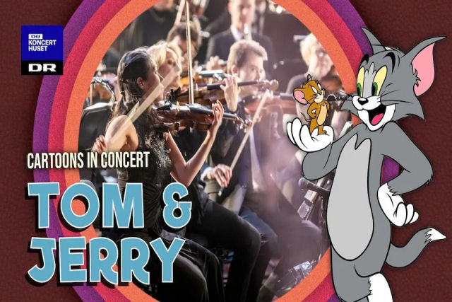 O tema do desenho animado 'Tom e Jerry' interpretado pela Orquestra Sinfônica Nacional Dinamarquesa