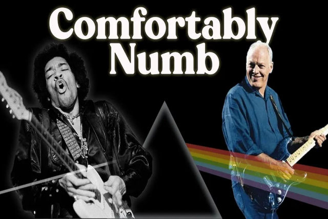 Como soaria o solo de 'Comfortably Numb' se fosse tocado por Jimi Hendrix