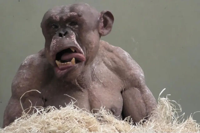 Chimpanzés parrudos aterrorizantes mostram por que devemos rezar para que o Planeta dos Macacos nunca aconteça