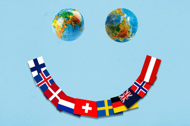 Os 10 países mais felizes do mundo em 2024