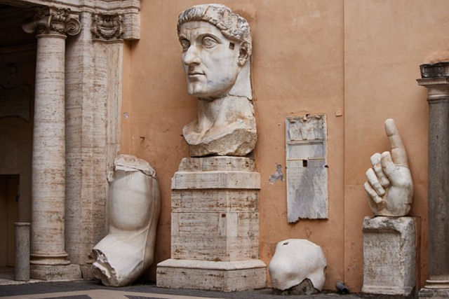 O espetacular Colosso de Constantino retorna a Roma