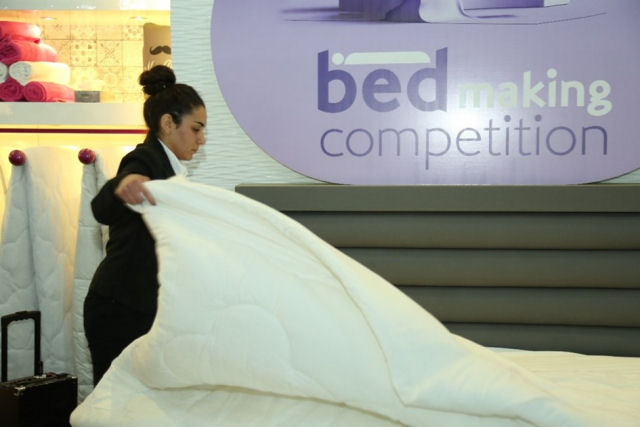 Os concursos de arrumação de cama cresceram em popularidade ao longo dos anos