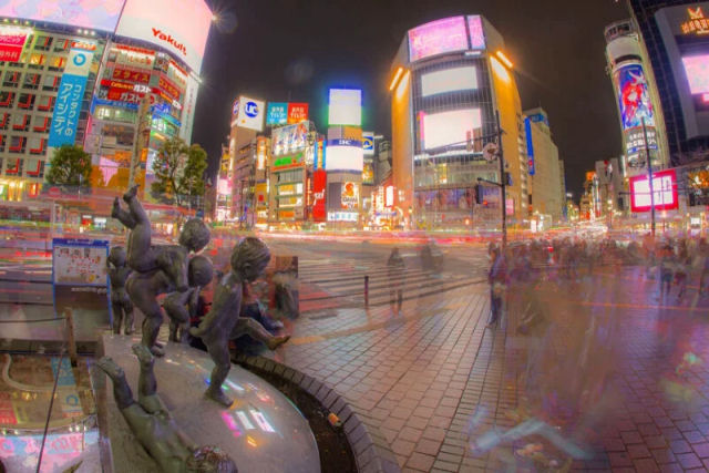 As ruas e os cus do Japo ganham vida em um vdeo time-lapse intitulado Dreamlapse Japan 2