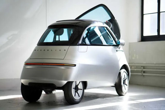 O Microlino  uma Romi Isetta futurista eltrica