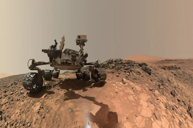 Relaxe e aproveite o clipe pico da paisagem de Marte filmado pela NASA