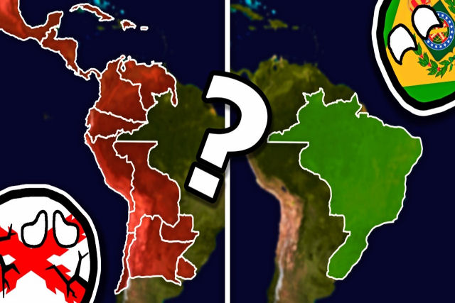 Por que o Brasil no se fragmentou em diferentes naes como o resto da Amrica Latina?