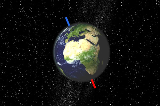 A gigantesca pancada que deu  Terra sua importantssima inclinao axial