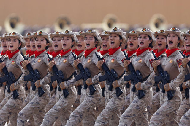 As novas armas que a China revelou em seu desfile deixam uma mensagem clara: eles esto falando srio