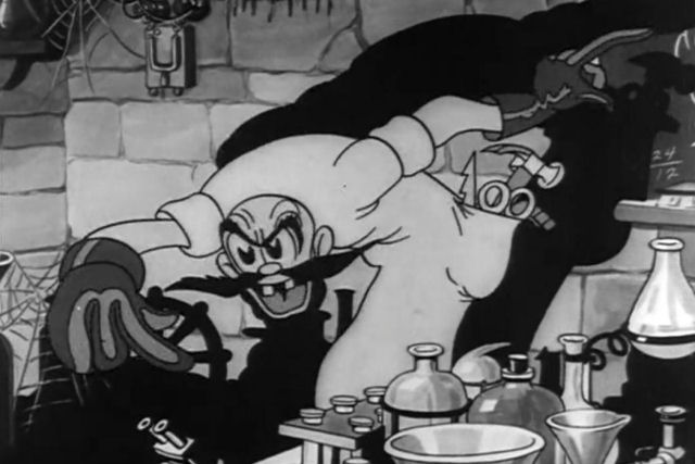 O curta 'Doutor Maluco' com o Mickey er to assustador que foi banido de algumas salas de cinema