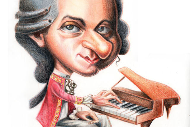 E se eu disser que Mozart compôs uma canção chamada «Lambe a minha bunda»