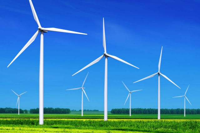 Por que diabos as turbinas e�licas t�m tr�s p�s?