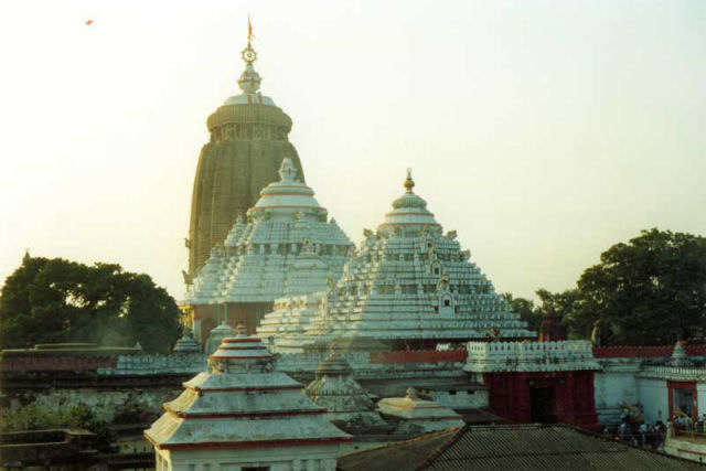 O Templo de Jagannath, constru�do no s�culo 11, � um dos quatro locais divinos da �ndia