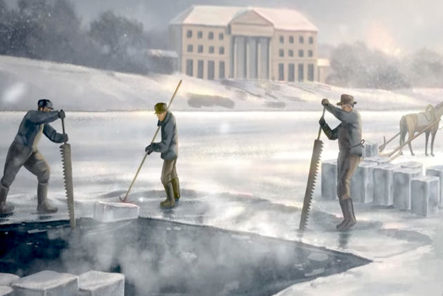 Como o gelo cristalino se tornou uma mercadoria surpreendentemente cara durante a Revolu��o Industrial